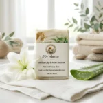 White Lily Aloe Soothe Soap Bar