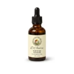 D’Amira Scalp & Hair Growth Oil in amber glass dropper bottle
